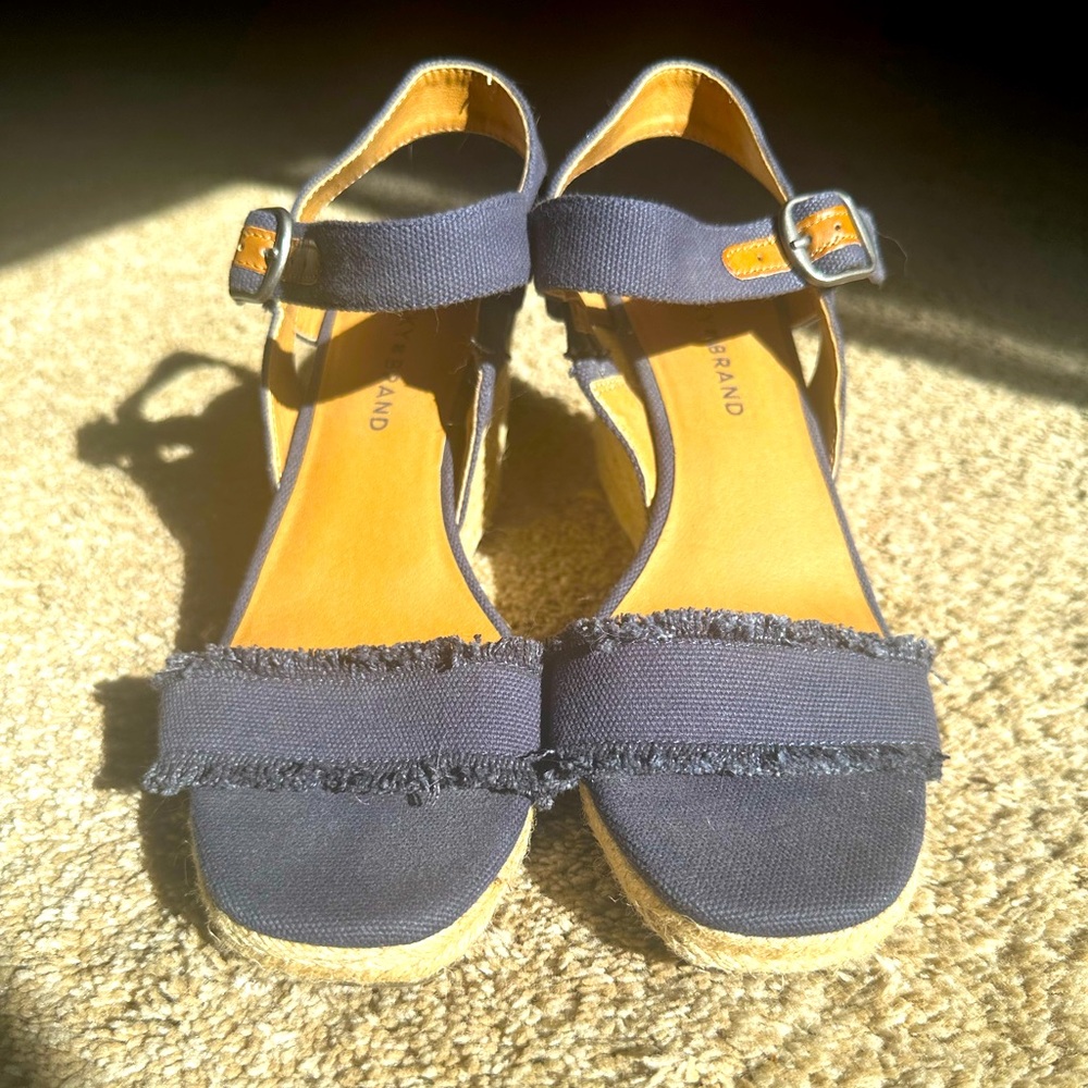 Lucky Brand denim espadrilles
